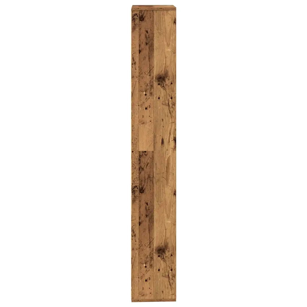 vidaXL Libreria Legno Antico 157x24x160 cm in Legno Multistrato