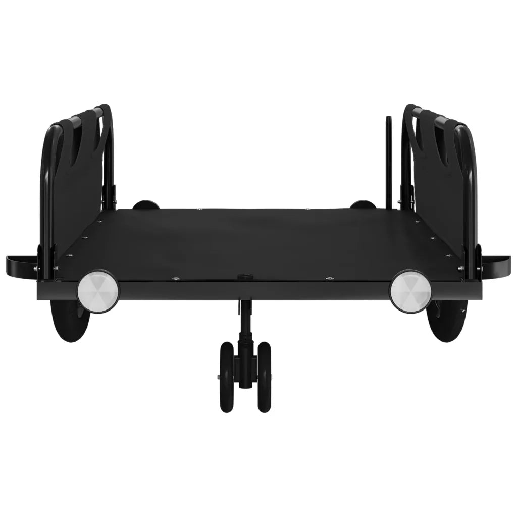 Rimorchio da Bici Nero Oxford e Ferro CFW9305849