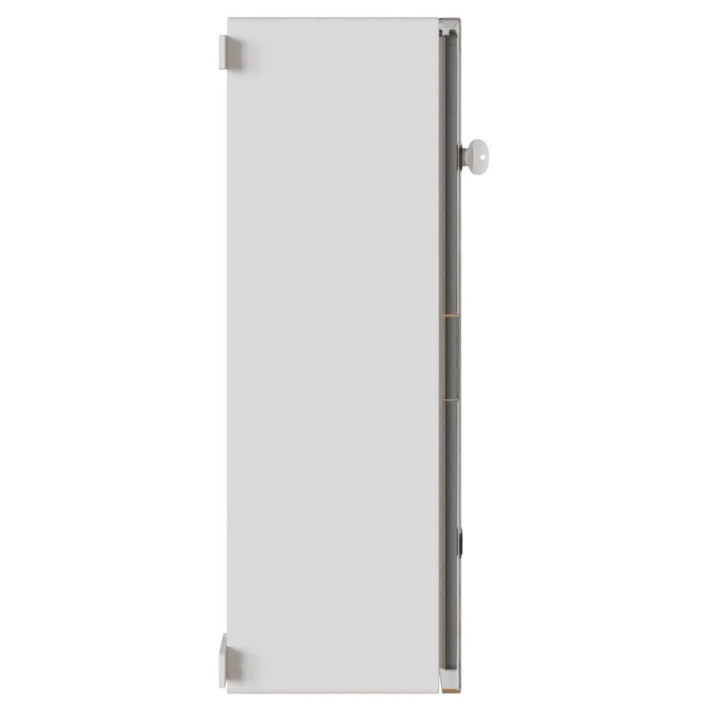 Armadio elettrico moderno 50 x 24 x 70 cm resistente design elegante uso interno/esterno plastica grigia 02_0058217
