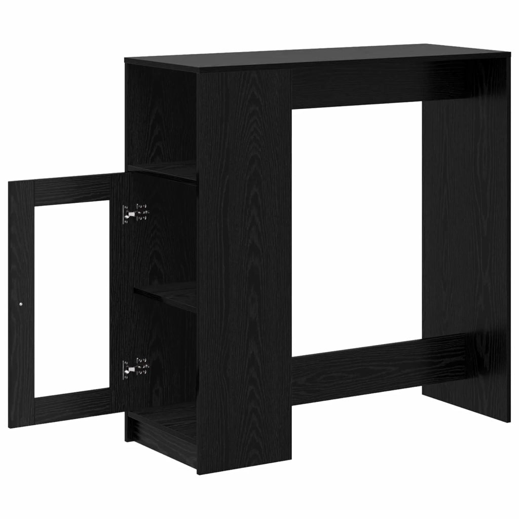 Tavolo da bar Rovere Nero 101 x 40 x 103,5 cm Legno multistrato