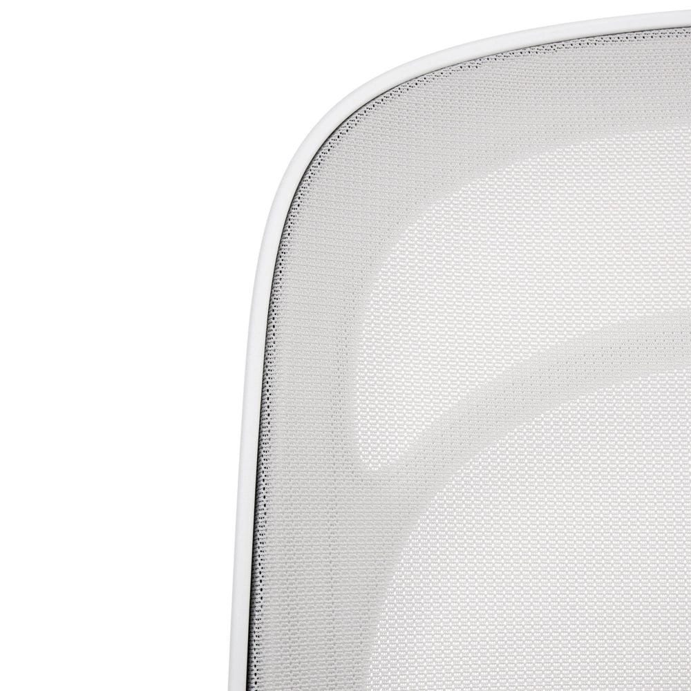 Sedia da scrivania Grigio chiaro Rivestimento in tessuto Base in ferro Girevole Altezza regolabile Senza braccioli home office cameretta