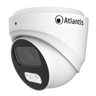 Videocamera atlantis ultraplex a11-u810a-dp ip poe dome 8mpx 3872x2180 20fps h.264/265 1/2.7 cmos 2x ir array led 10m outdoor