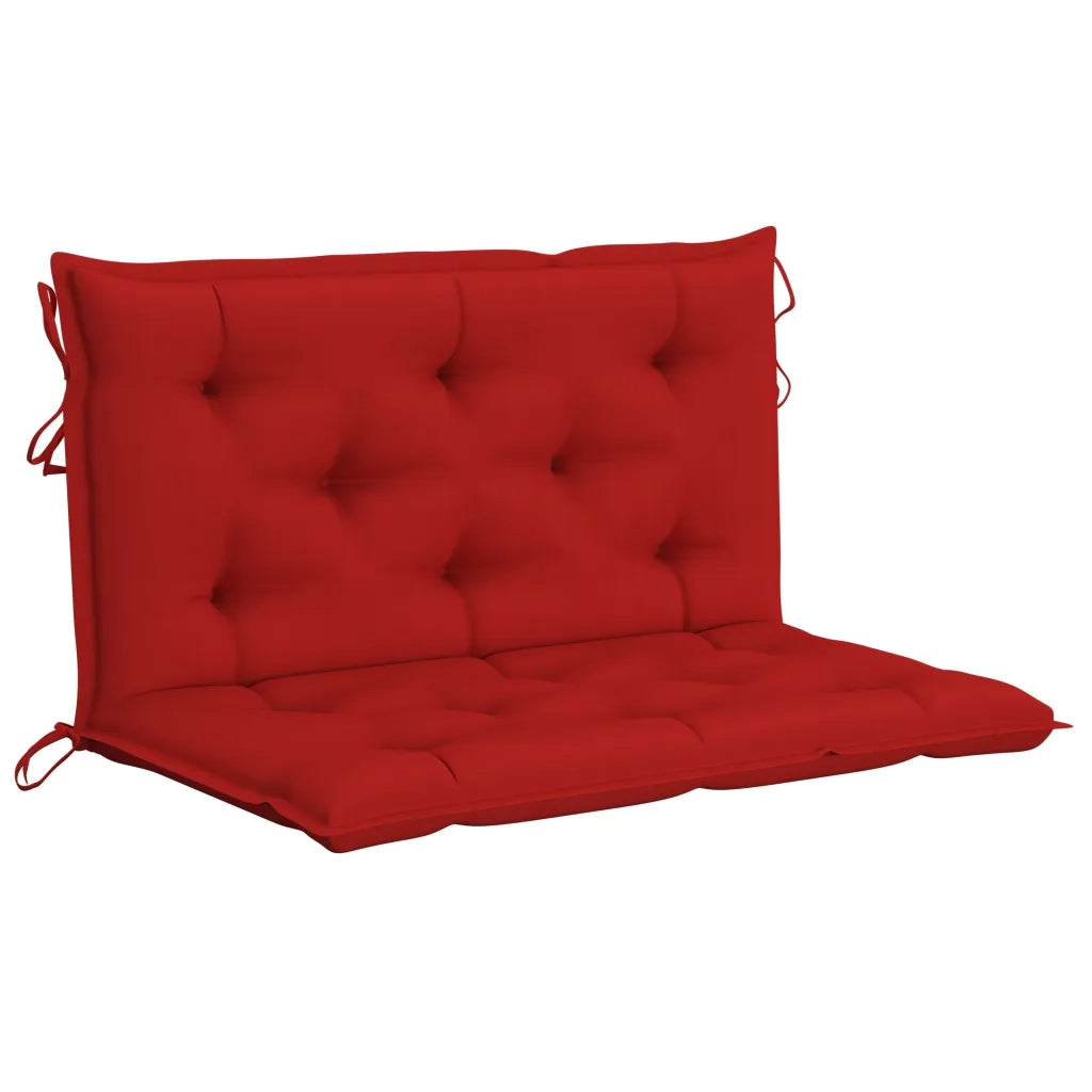 Dondolo da Giardino 2 Posti Cuscini Foglie di Palma 202cm Bambù 3063939