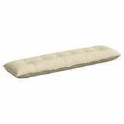 Cuscino per Schiena | Cuscino dorsale Crema 180 x 19 x 50 cm Tessuto