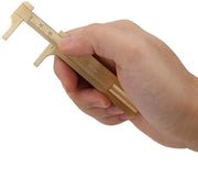 Aiuto di misurazione manuale con schermo retro-stilistico - Materiale messing - Misura 8cm - Retro-stilistico - Misurazioni precise