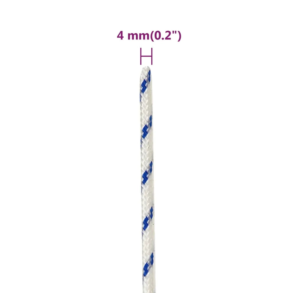 Corda per barca Bianca 4 mm 50 m in Polipropilene 152275