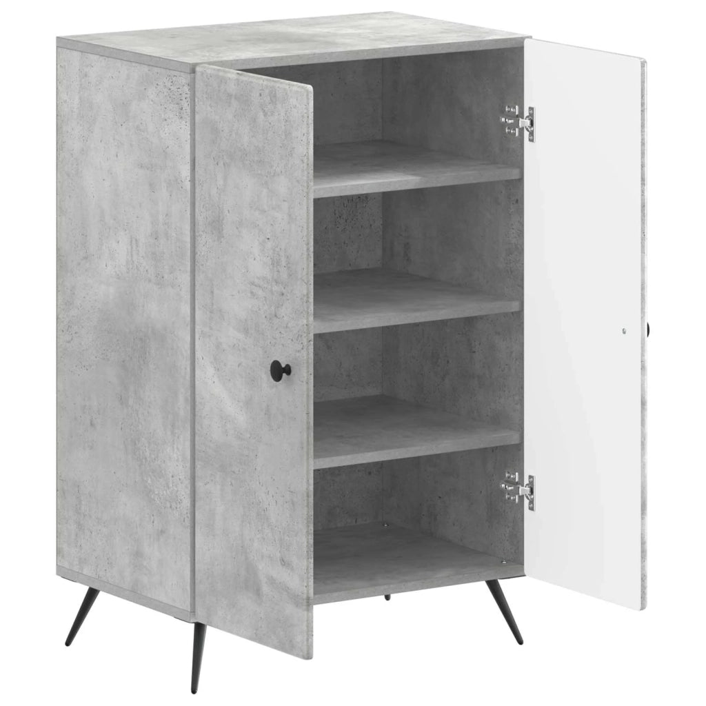 Mobile per scarpe BREDA 59,5 x 39,5 x 90 cm Grigio Cemento 897528