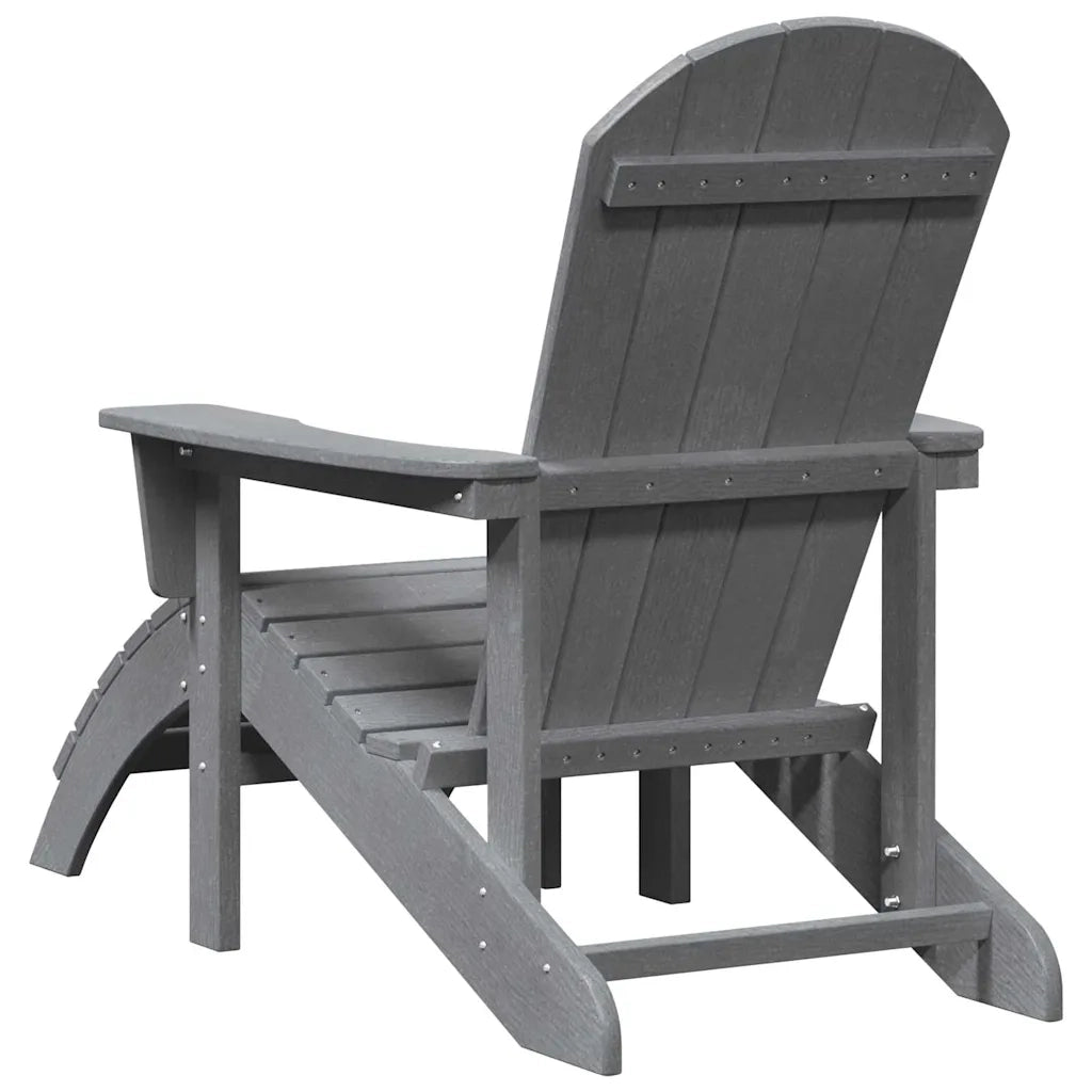 Sedia Adirondack Grigio chiaro 82 x 74 x 92 cm HDPE 42006632