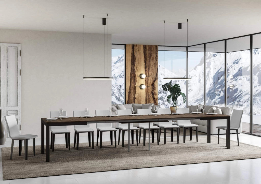 Tavolo Allungabile 160-420x90x77 cm Everyday Evolution Noce