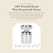 Wastafello ABS Rotondo - 360 Gradi Rotante - Accessori per la Cucina e la Bagno - Ecosostenibile - Adatto per la maggior parte dei rubinetti 

Modello: 
ABS 
360° rotativo 
Accessori inclusi 
Compatibilità: per la maggior parte dei rubinetti