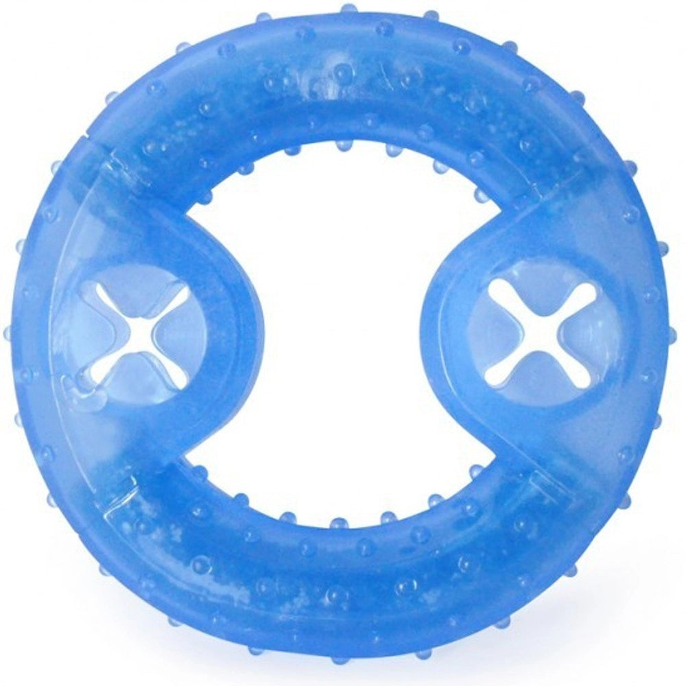 Trade Shop - Gioco Per Cani Giocattolo Per Cane A Forma Di Anello Freezerino Rinfrescante -
