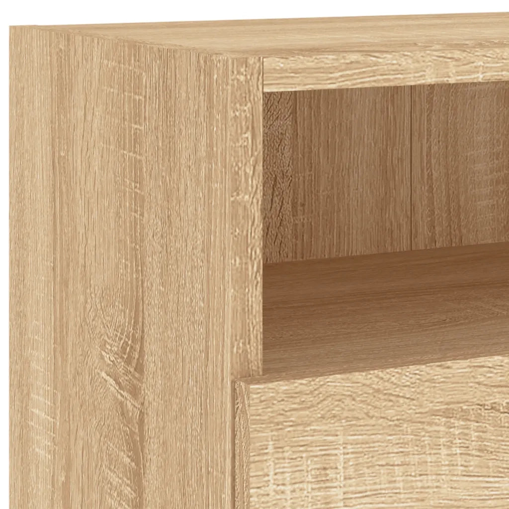 Mobile TV Parete | Armadietto TV | Mobile Porta TV Rovere Sonoma 100x30x30cm in Legno Multistrato