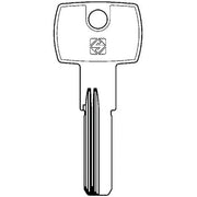 CHIAVE PUNZONATA VI.TEL VIL1R SILCA - OTTONE NICHELATO- 5 pezzi