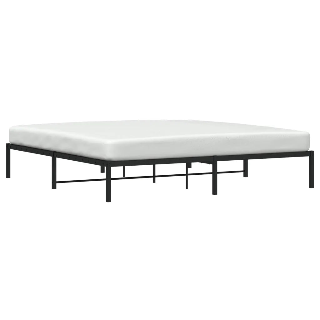 Giroletto in Metallo Nero 200x200 cm 373662