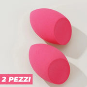 Trade Shop - 2 Pz Spugne Correttore Fondotinta Sfumature Make Up Spugnette Conturing Beauty -