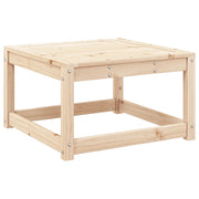 Poggiapiedi da Giardino in Legno Massello di Pino CFW7525372