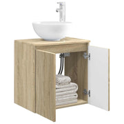 Mobile Lavabo | Armadio Lavabo da Parete Rovere Sonoma 49,5 x 41 x 64,5 cm