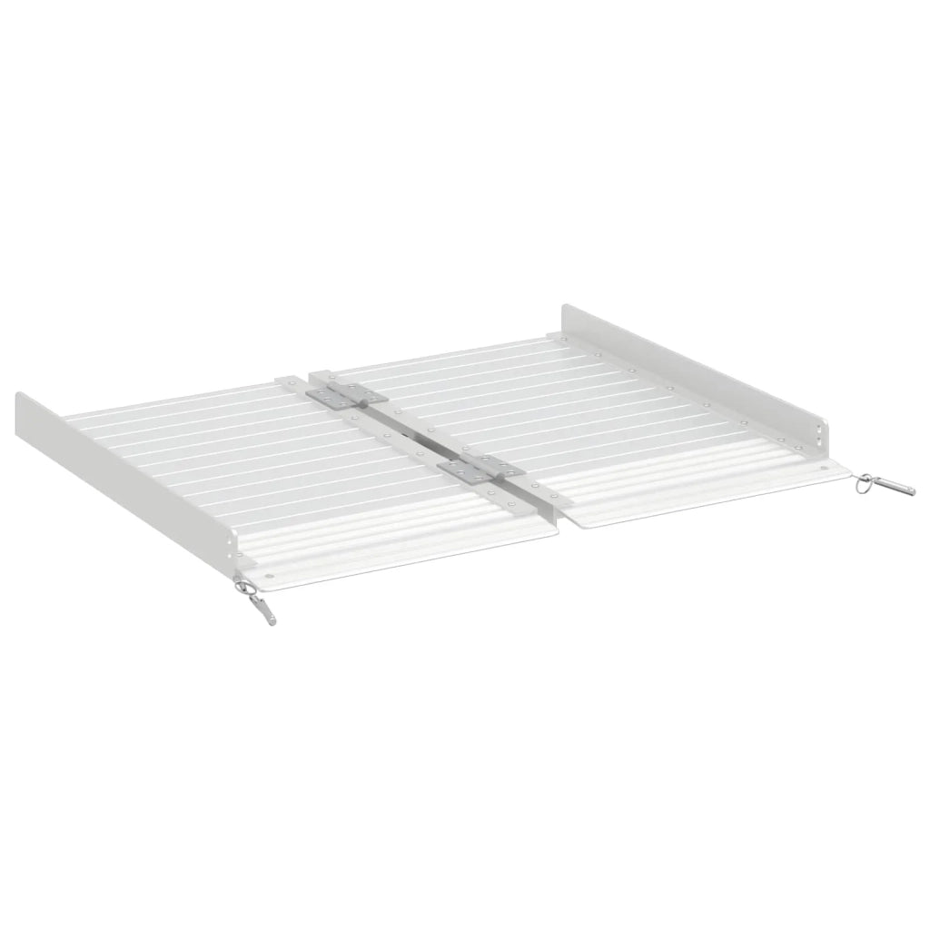 Rampa per sedia a rotelle 270 kg Argento 62 x 73 x 5 cm 42021094