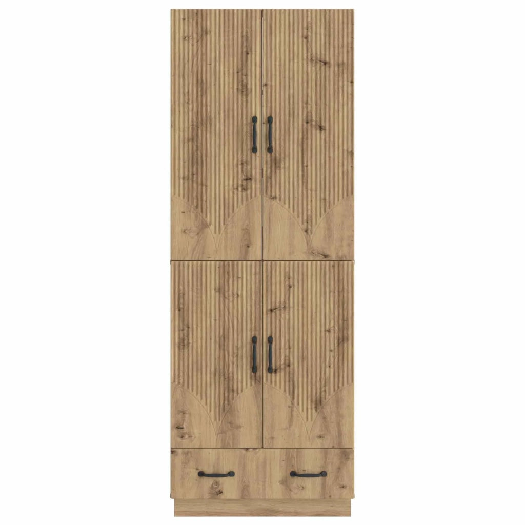 Set di armadi 2 pcs Rovere Artigianale Legno ingegnerizzato 3416780