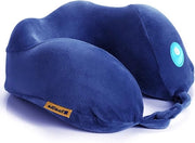 Cuscino di espansione lenta per comfort e rilassamento - progettazione ergonomico - blu mare - uso domestico e viaggio