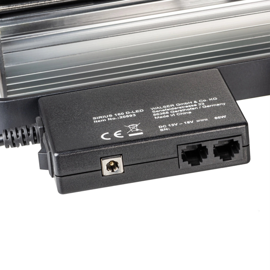 Faretto fotografico Sirius 160 daylight Luce LED a pannello 65 W, 5600 K, per studio fotografico foto e video