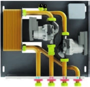 Ricambistufeapellet Modulo interfaccia caldaia termoprodotto coll hydrobox hb30 scambiatore 30 piastre 2 circolatori