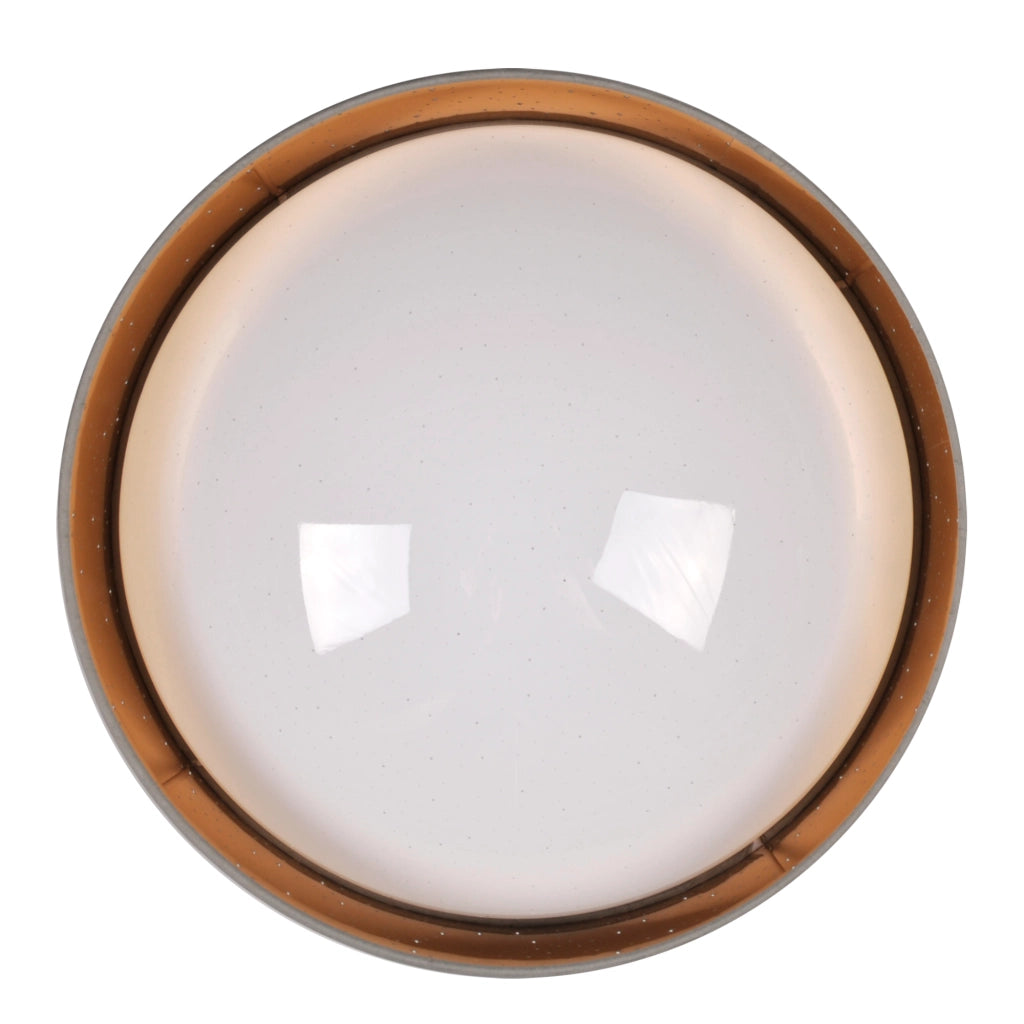 Plafoniera LED Polux Tuluza 24W 4000K Ø40 taupe oro
