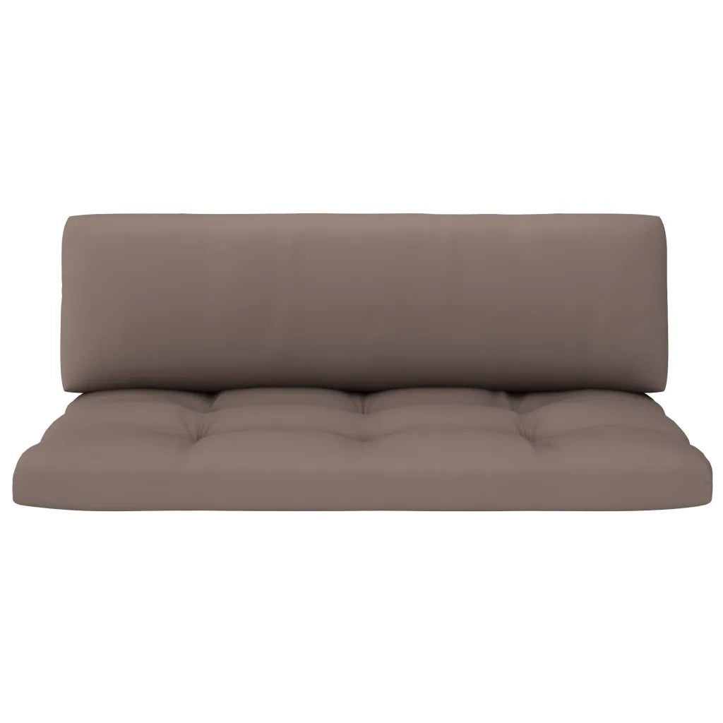 Divano Centrale da Giardino Pallet Legno Pino Impregnato Grigio 3066489