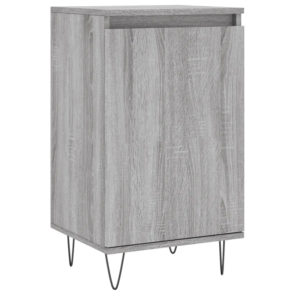 Credenze 2 pz Grigio Sonoma 40x35x70 cm in Legno Multistrato 831065