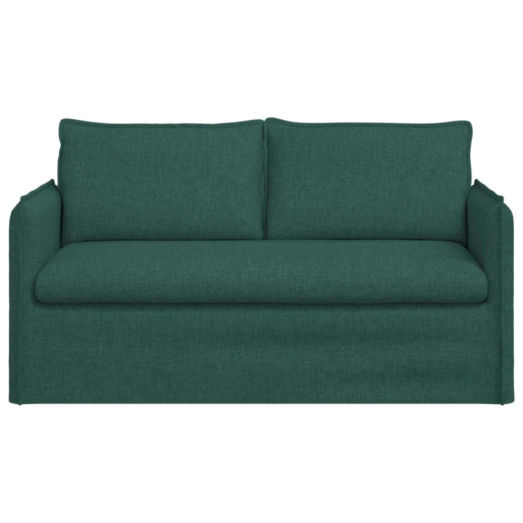 Divano Verde Scuro 156 x 82 x 85 cm Tessuto