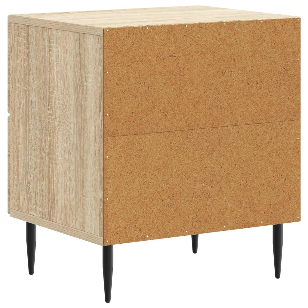 Armadio da Notte con cassetto Rovere Sonoma 43 x 34,5 x 47,5 cm 894759