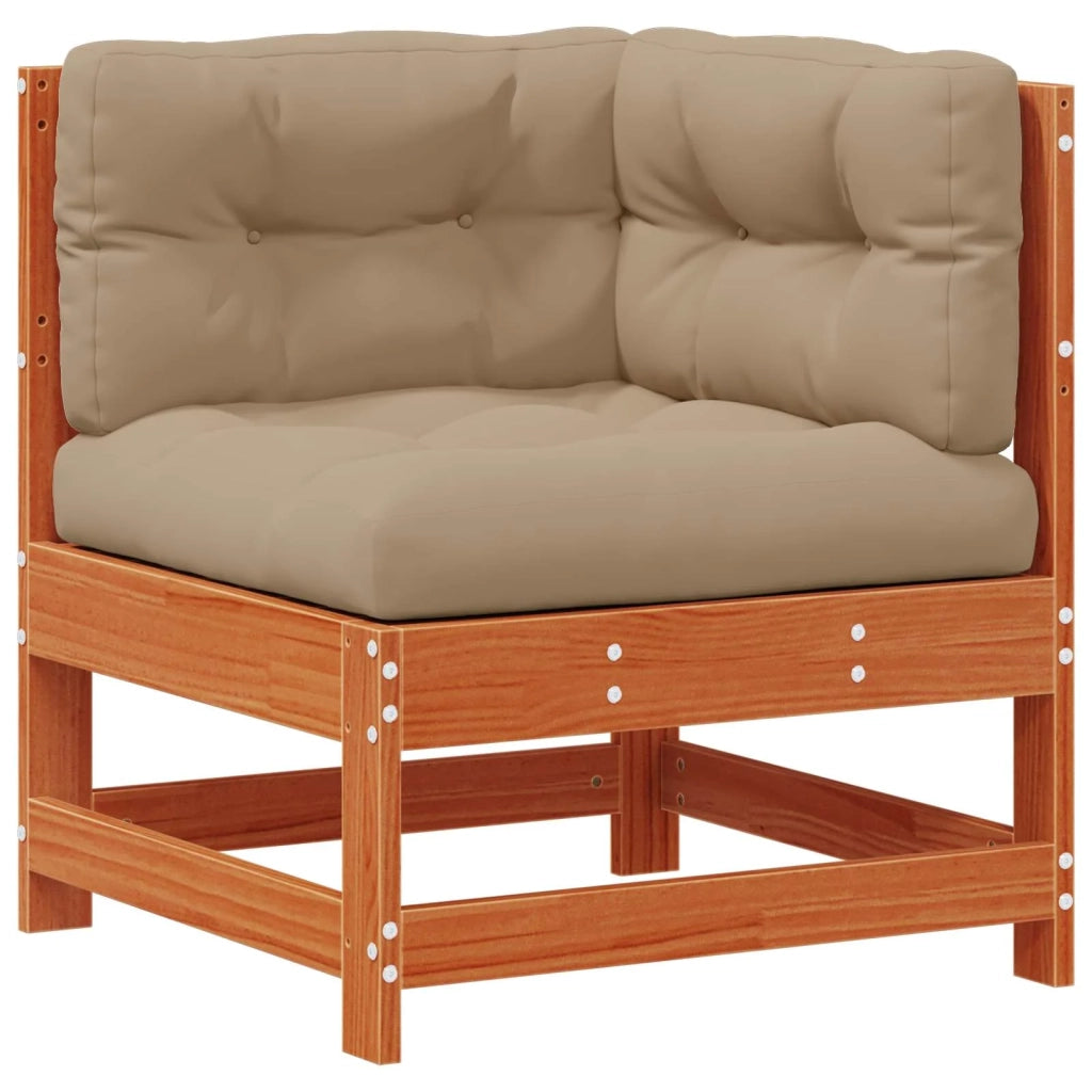 Set Lounge da Giardino 8 pcs Marrone Cerato
