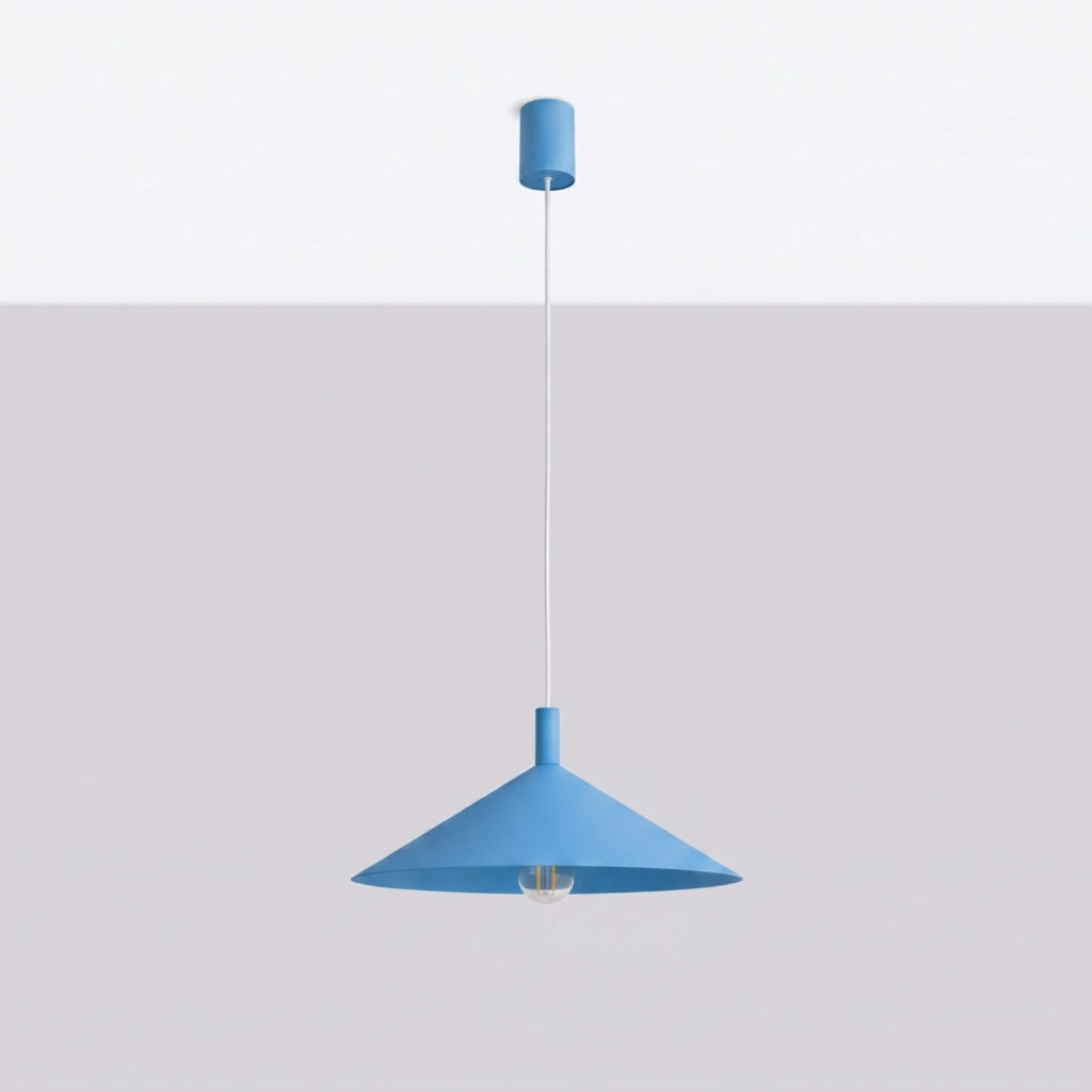Lampada a sospensione NOX 40 azzurro