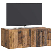 Mobile TV da Muro | Armadietto TV | Mobile Porta TV Legno antico 78,5 x 41 x 30 cm