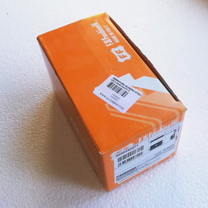 Facchinetti serratura corta a spingere destra 60mm ferroglietto cilindro fisso a 3 mandate