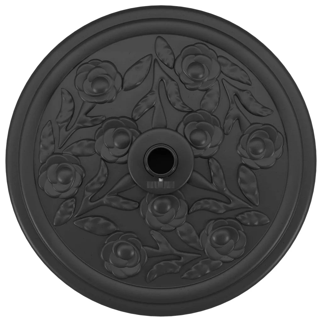 Base per ombrellone Art d¨¦co Nero ? 45 x 39,5 cm Ferro CFW2634338