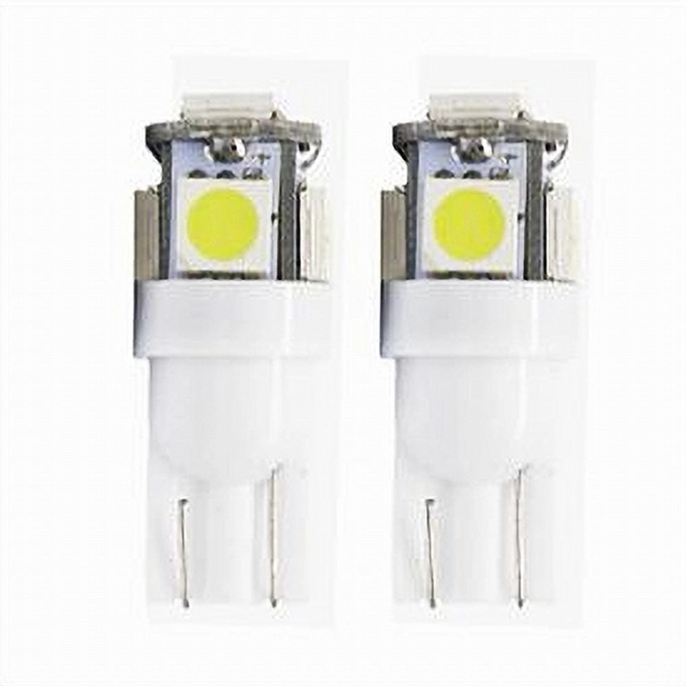 Trade Shop - Lampadine Di Posizione T10 Maxtech T-105050 12v 5led Lampadine Ultra Luminose 6000k -