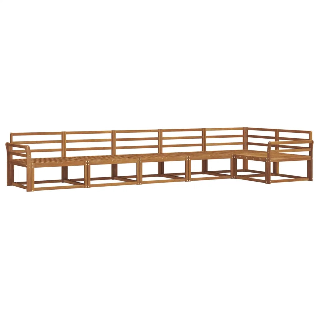 Set di divani da esterno 6 pcs Naturale 3367647