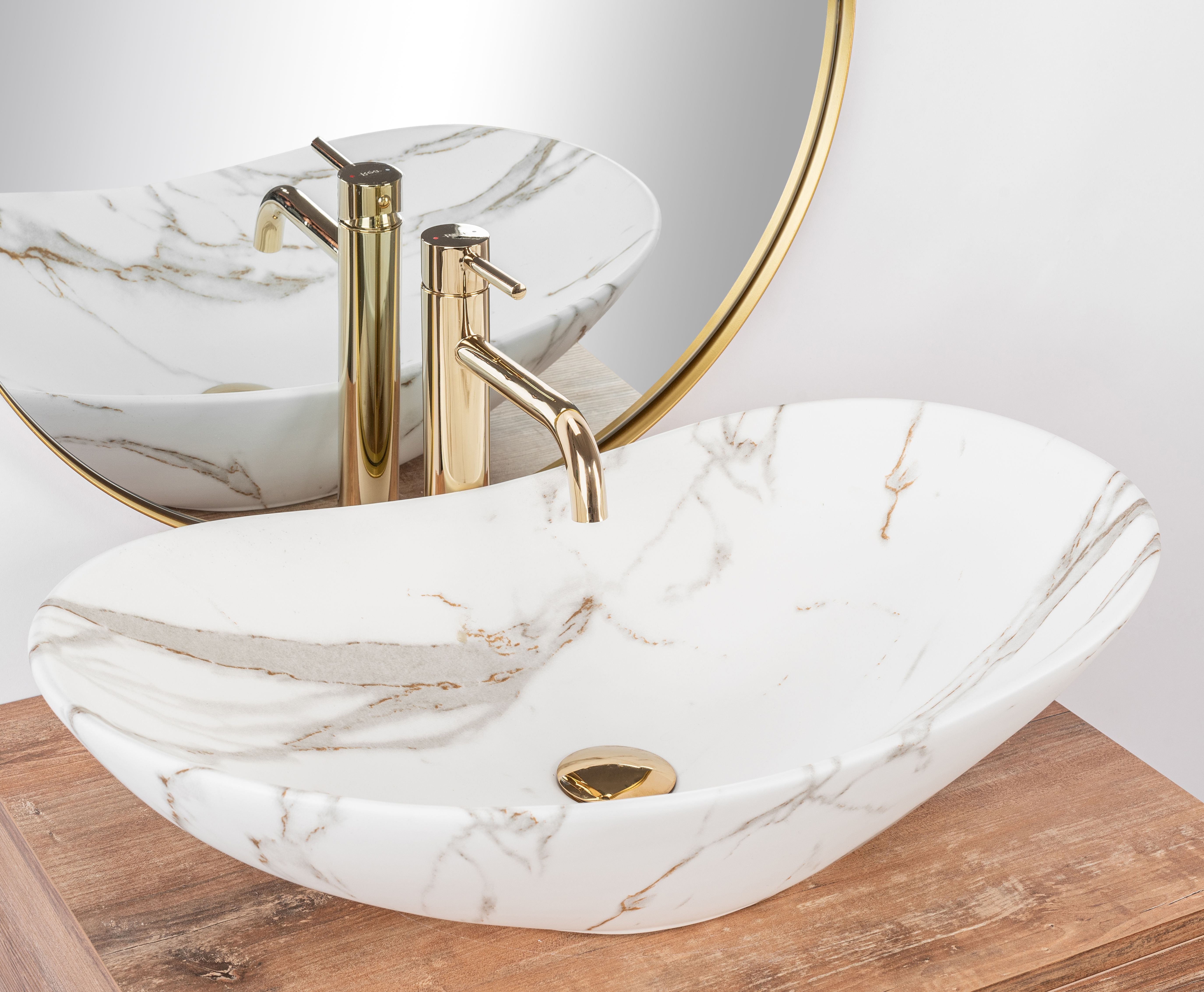 Lavabo Da Appoggio Rea Royal Lava Mat