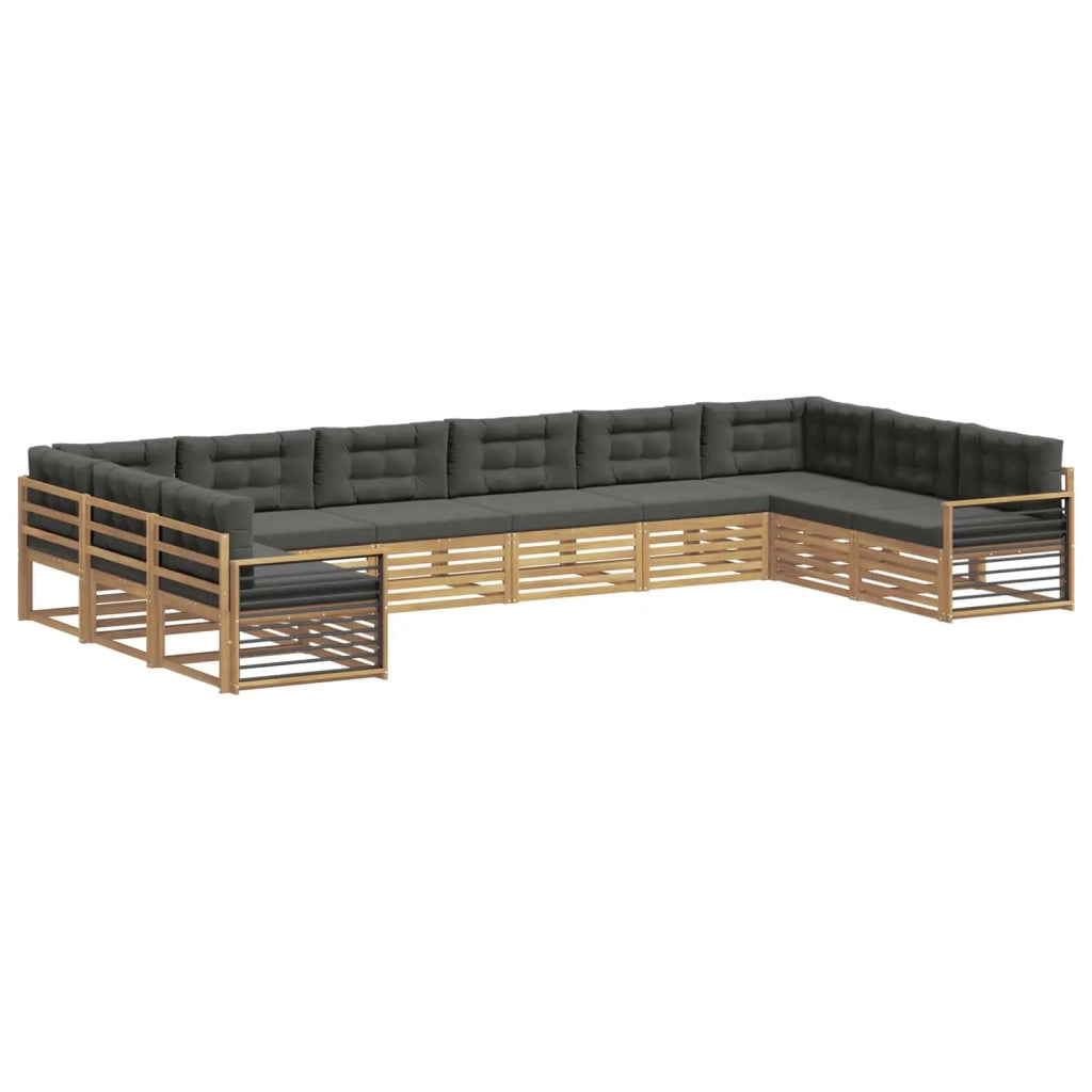 Set divani Legno di Acacia Massello