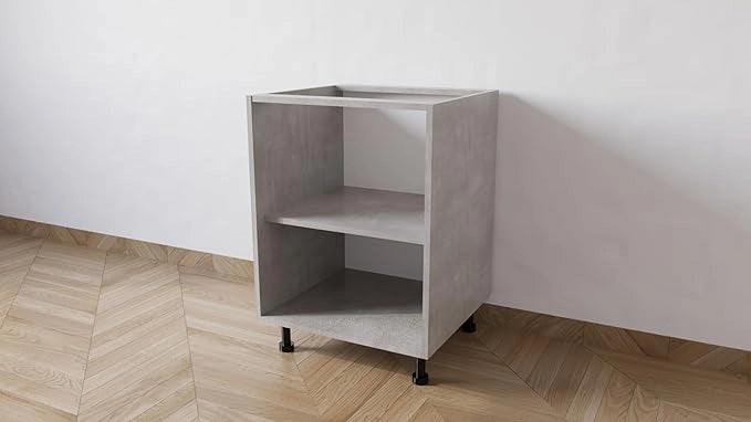 Mobile Base 60 Compreso Di Anta, H 72 Cm L 60 Cm P 55,5 Cm, Spedizione In Kit Cemento