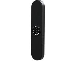 Sdraiabarca con altoparlante, mini sdraiabile con guida nervi e basi stereo, speaker Bluetooth per sonno profondo, rumore bianco - nero.
