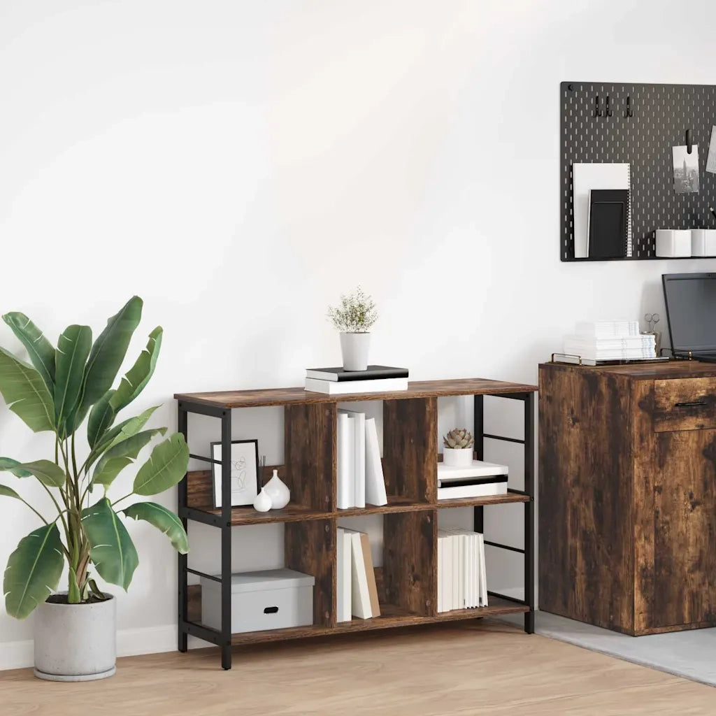 Libreria Rovere fumé 102 x 32 x 72,5 cm Legno multistrato