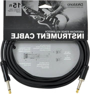 Cavo per chitarra con Interruttore di Protezione - Tipi Geo - Connetti 1/4 Pollici maschio a 1/4 Pollici maschio - 457 Metri - Estremità Diritte - 1 Pacchetto
