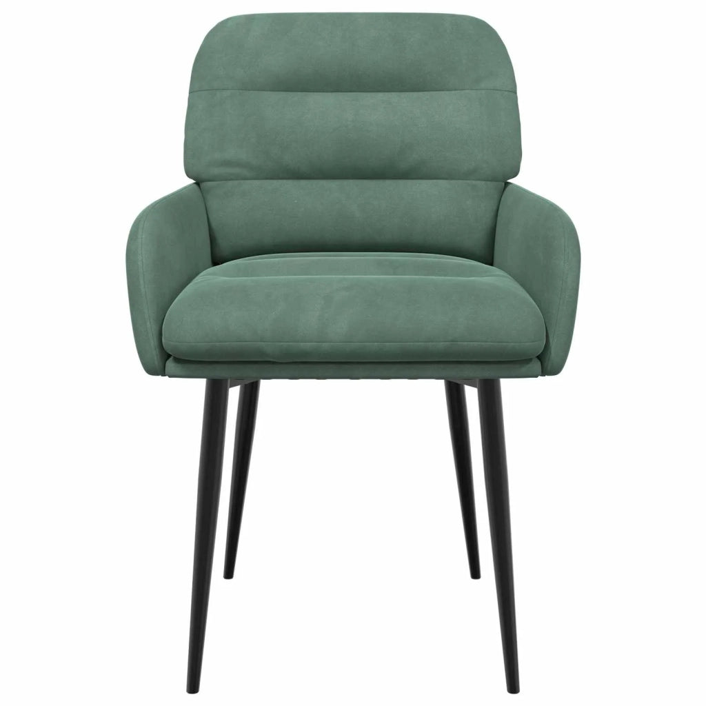 Sedie da pranzo 2 pcs Velluto (V) Verde Mare 59 x 59,5 x 90 cm 42034316