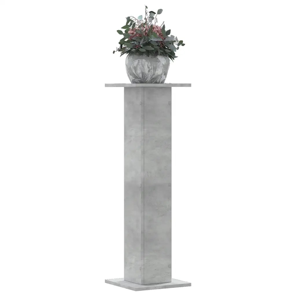 Supporti per piante | Sostegno per piante 2 pz Grigio Cemento 30x30x95 cm Truciolato