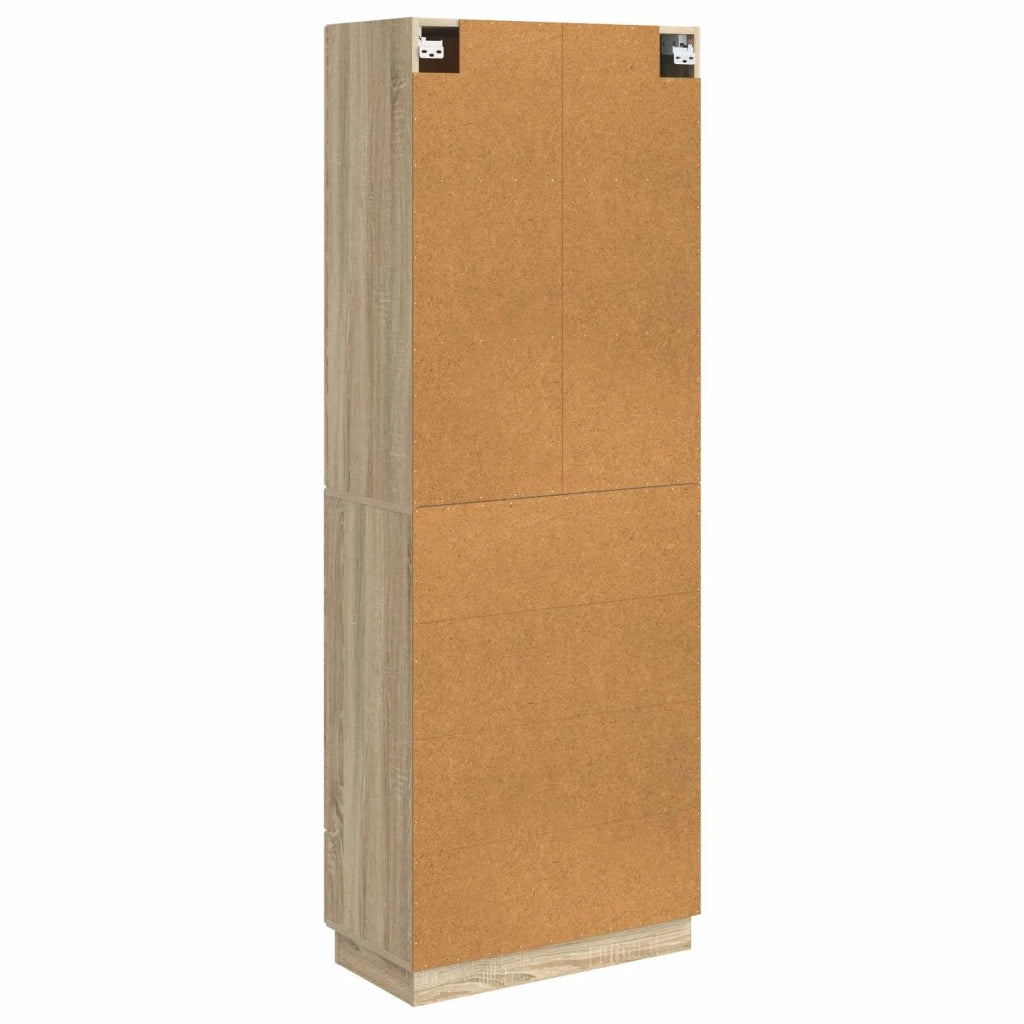 Set di armadi 2 pcs Rovere Sonoma Legno ingegnerizzato 3416828