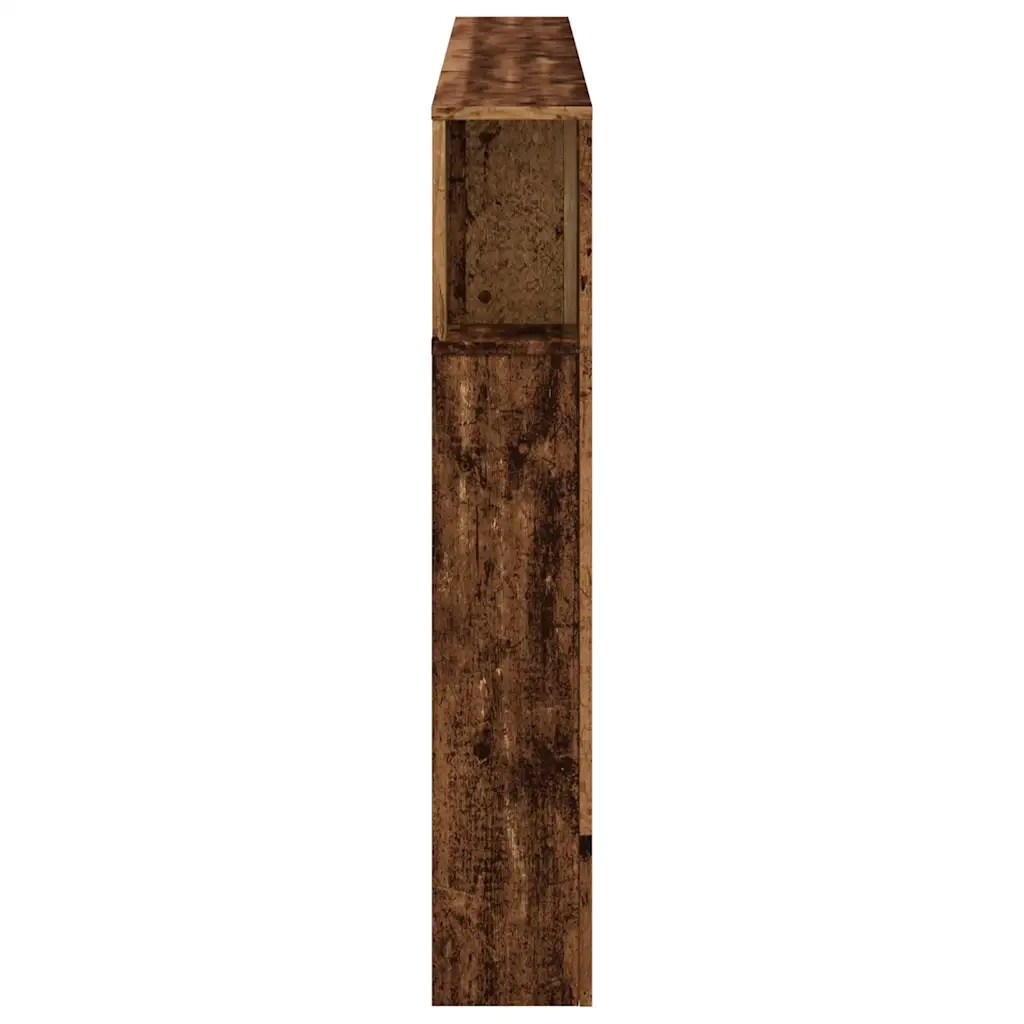 Testiera LED Legno Antico 180x18,5x103,5 cm Legno Multistrato 857690