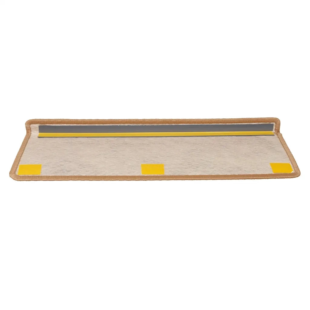Tappeti Autoadesivi Scale Aspetto Sisal 15 pz | Gradini per Scale 65x21x4 Sisal