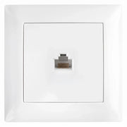 Presa Rj45 Con Cornice Oste Jnh010-s White
